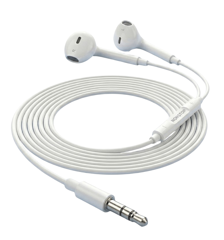 אוזניות כפתור NONSTOP HearGo Classic 3.5mm