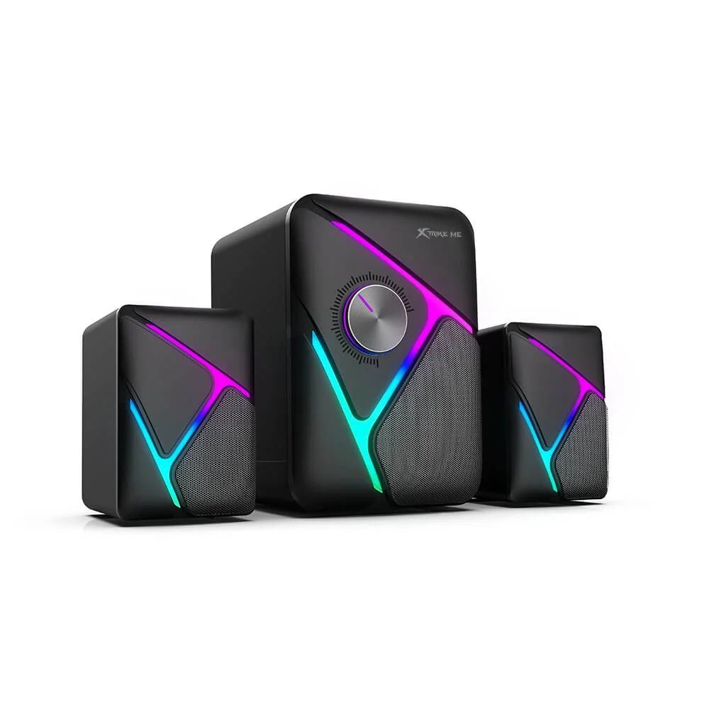 רמקולים גיימינג למחשב XTRIKE ME SK-610 RGB 2.1 11