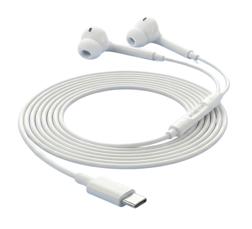 אוזניות סיליקון NONSTOP HearGo Soft Type-C